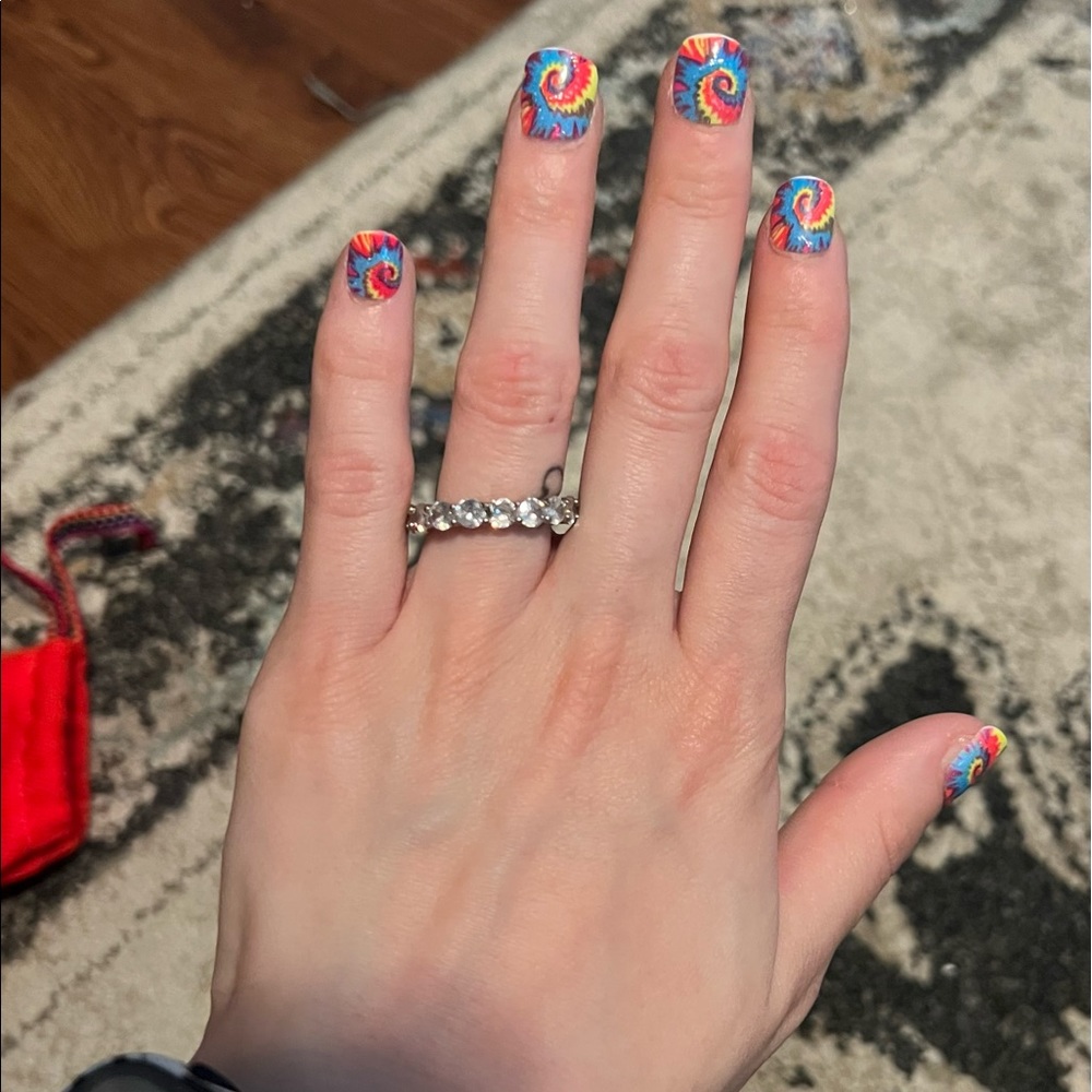 All around diamond fashion ring